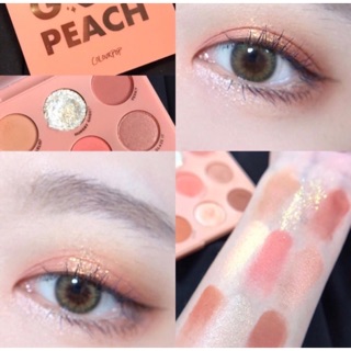 Có bill 🇺🇸 BẢNG PHẤN MẮT COLOURPOP BABY GOT PEACH 9 ô