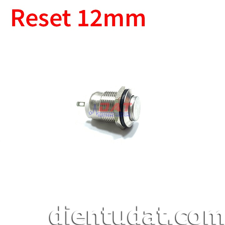 Nút Nhấn Reset 12mm Đầu Cao