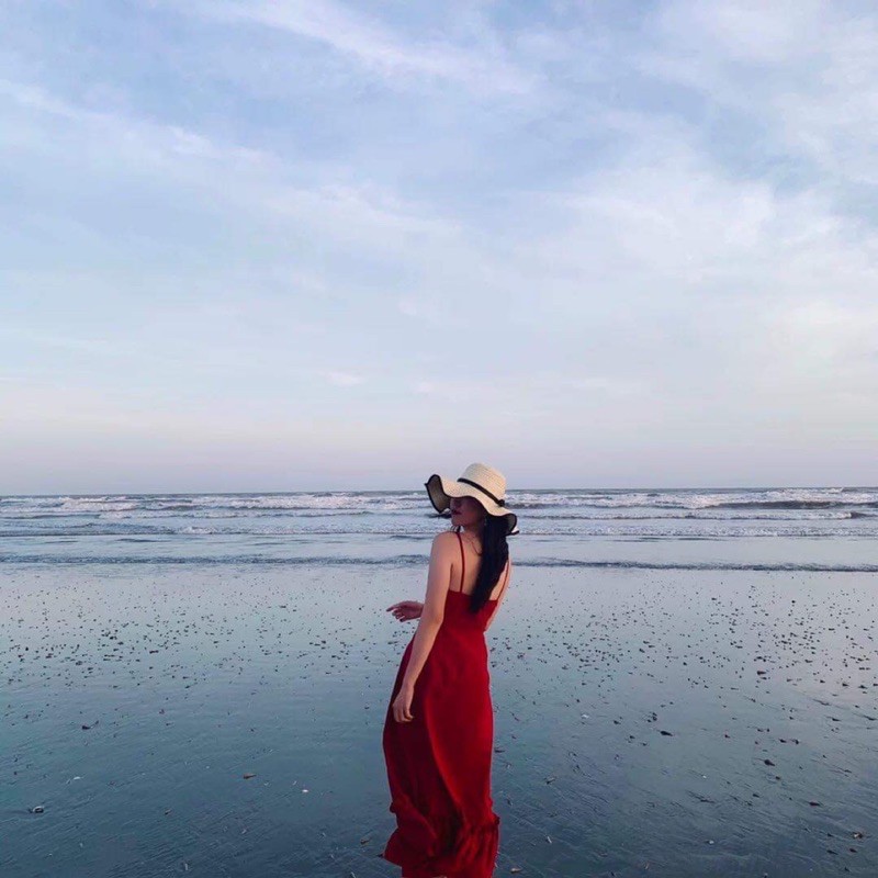 [Có sẵn size M] Đầm 2 dây hở lưng siêu sexy sang chảnh hàng loại 1 | BigBuy360 - bigbuy360.vn