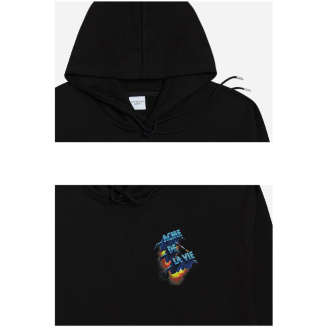 ÁO KHOÁC CÓ MŨ ADLV ROCKET HOODIE BLACK