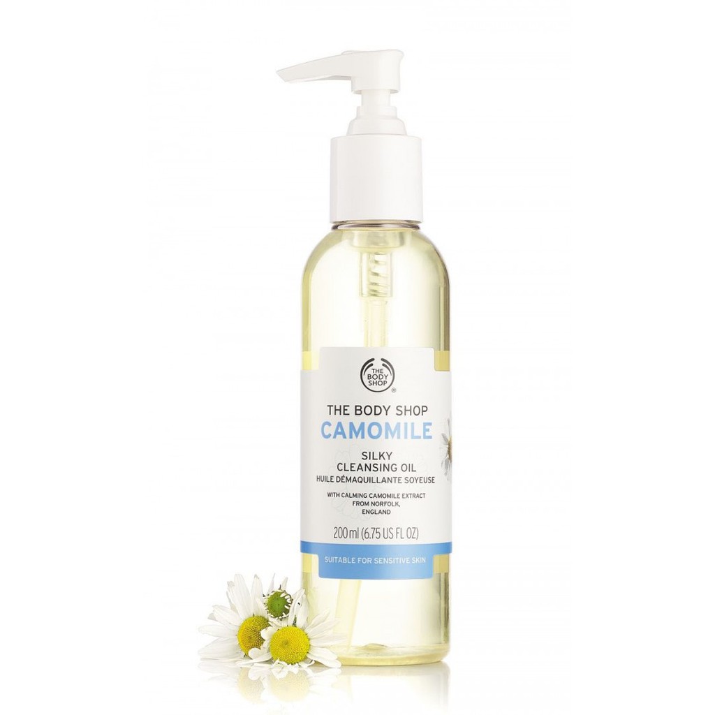 Dầu Tẩy Trang The Body Shop Camomile Silky Cleansing Oil 200ml