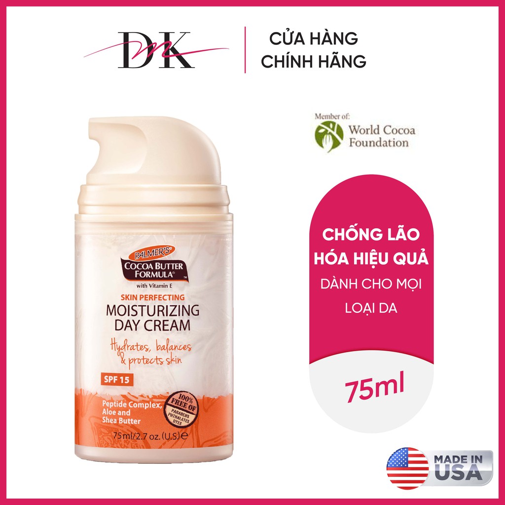 Kem dưỡng ẩm ngăn ngừa lão hóa ban ngày Palmer's 75ml