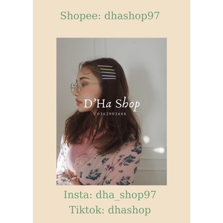Set 10 kẹp tăm màu ngẫu nhiên.