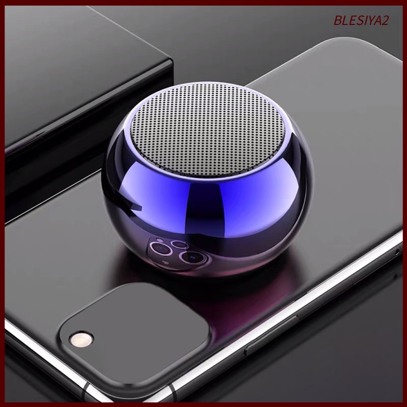 Wireless Bluetooth Speaker Stereo Bass Strong Sound Blue