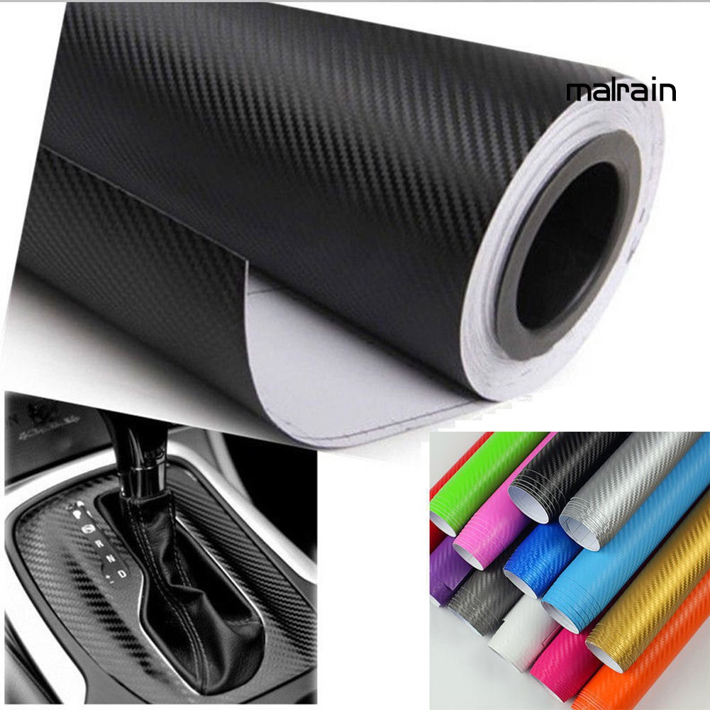 【VIP】200x50cm 3D Carbon Fiber Car-Styling Change Color Interior Decor Film Sticker