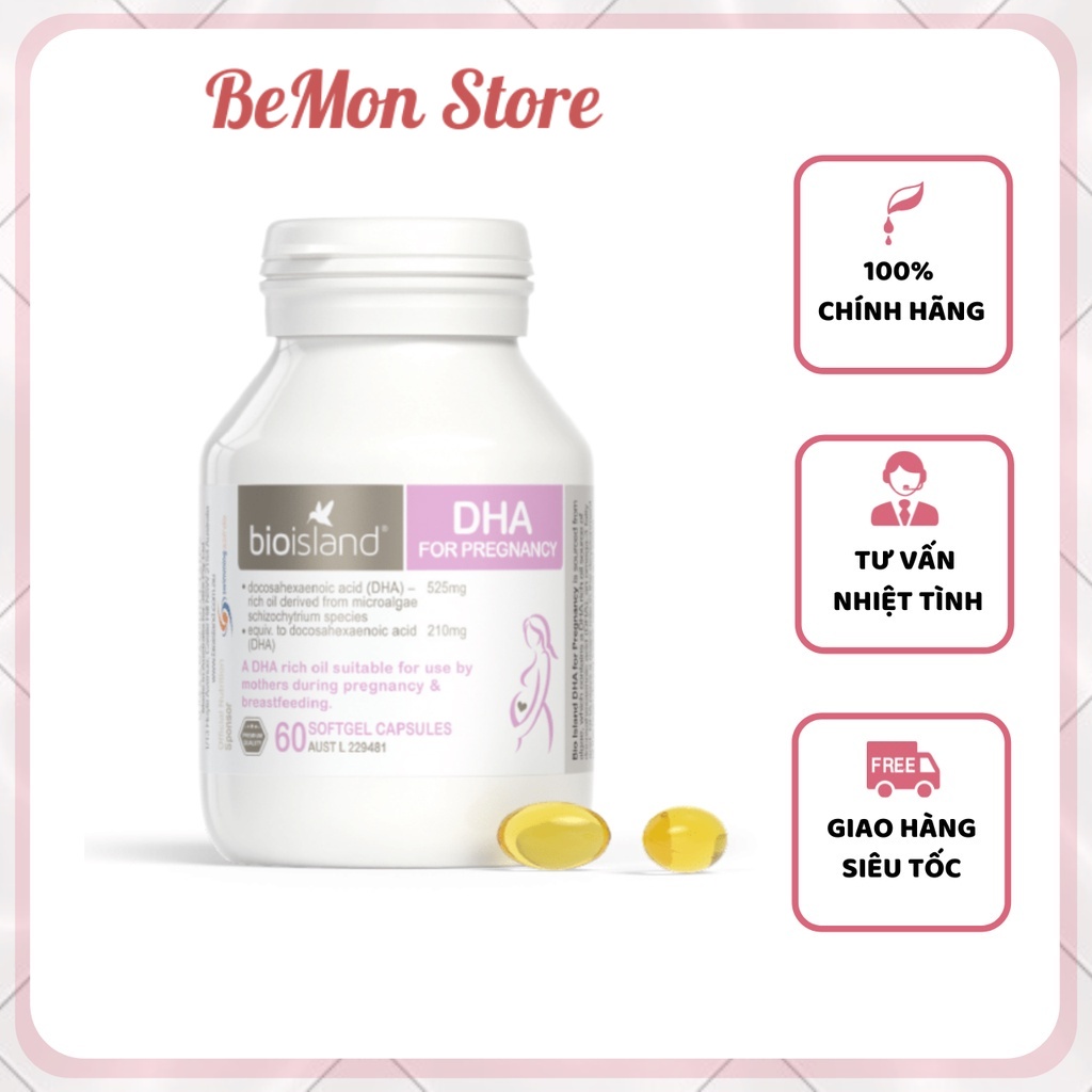 DHA Bầu Biosland 60 viên Úc