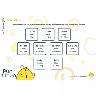 [BABY CHUMCHUM] Bộ Cộc Sát Nách PUNCHUN SS23D2