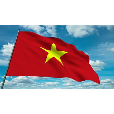 Lá cờ TO tổ quốc Việt Nam cổ vũ Bóng đá U23