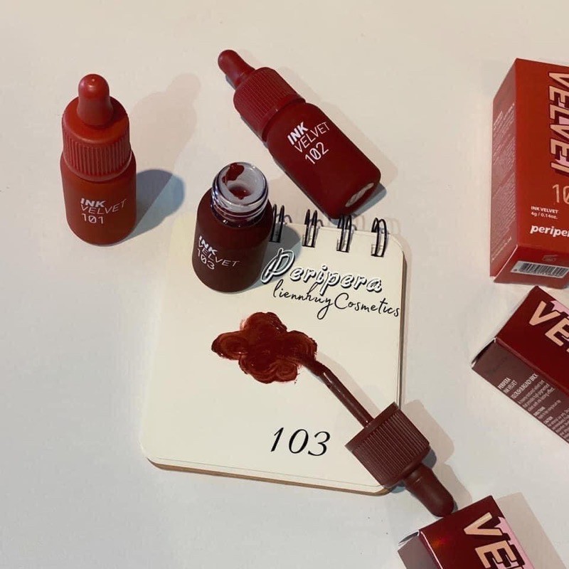 ( Sẵn 101 102 103) Son kem lì Peripera Ink Velvet Tint Limited 2021 | BigBuy360 - bigbuy360.vn