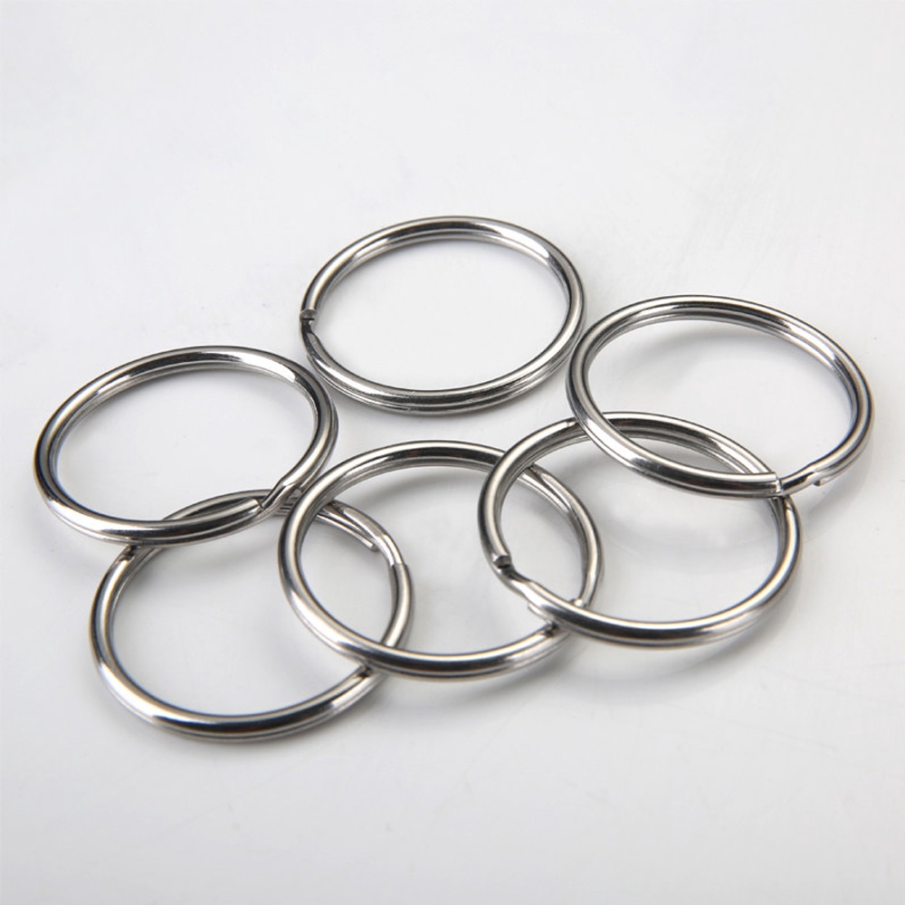 Bộ 10 MóC KhóA Mạ BạC Đơn GiảN ThờI Trang 25mm