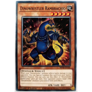 [Thẻ Yugioh] Dinowrestler Rambrachio |EN| Common