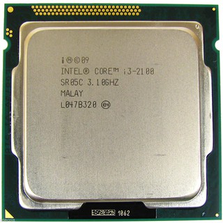 CPU INTEL SK1155 CORE I3 2100/ I3 2120/ I3 2130/ I3 3210/ I3 3220/ I3 3240 2ND