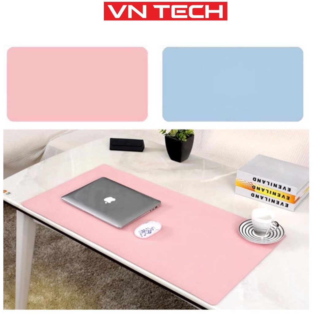 [THANH LÝ] Thảm Trải Bàn Làm Việc Da Cỡ Lớn Kiêm Bàn Di Chuột Máy Tính DeskPad Chống Nước.