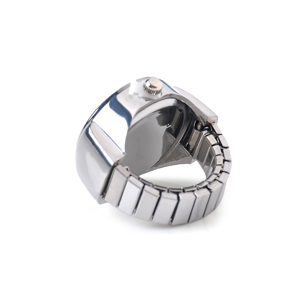 Nhẫn đồng hồ quartz mặt tròn nhiều màu