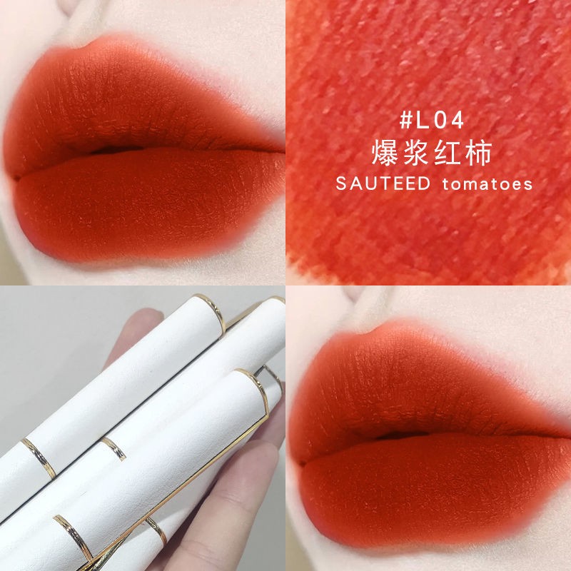 (Hàng Mới Về) Son Môi Màu Nhung Lì Vỏ Da Cỡ Nhỏ Hoàn Hảo Không Phai | BigBuy360 - bigbuy360.vn