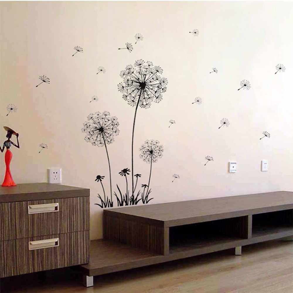 Decal dán tường hoa bồ công anh trang trí sang trọng ý nghĩa size lớn