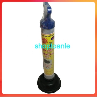 Bơm thụt thông tắc bệ WC (chống tắc bể phốt)