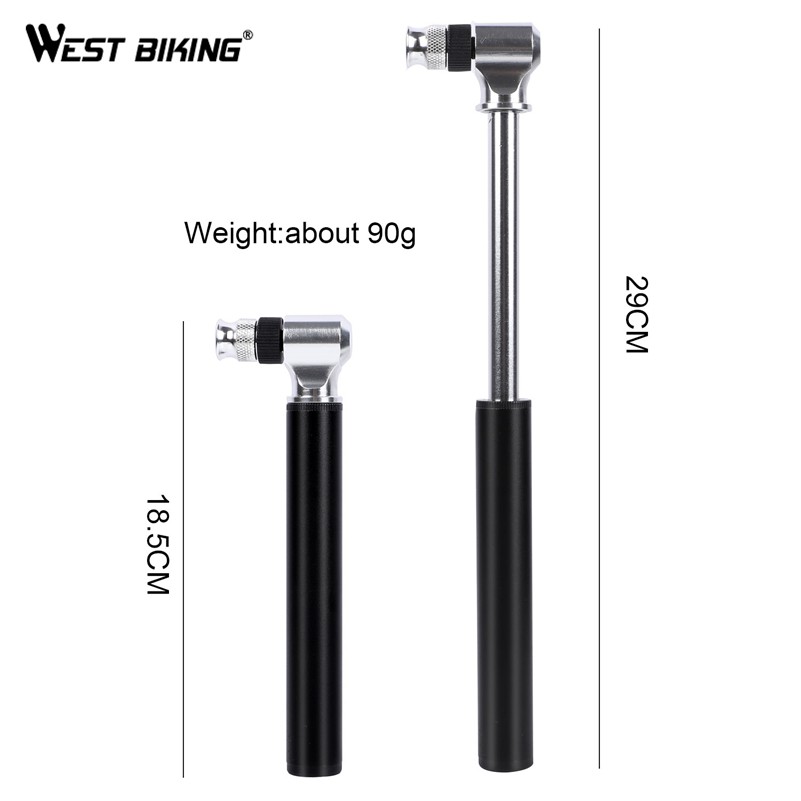 Bộ Dụng Cụ Bơm Bánh Xe Đạp WEST BIKING Mini 300 PSI Có Thể Mua Riêng