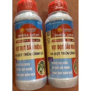Bung đọt sầu riêng chai 500ml thương hiệu quả cầu lửa