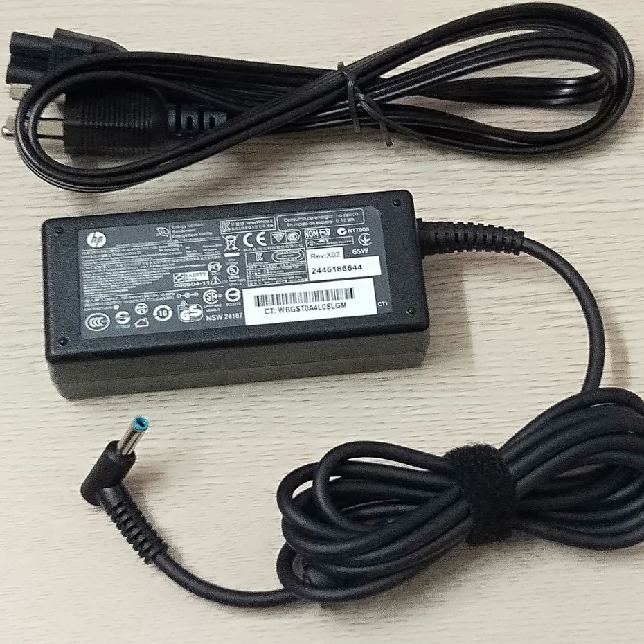 sạc laptop hp chân kim xanh nhỏ 19.5v (3.33A)