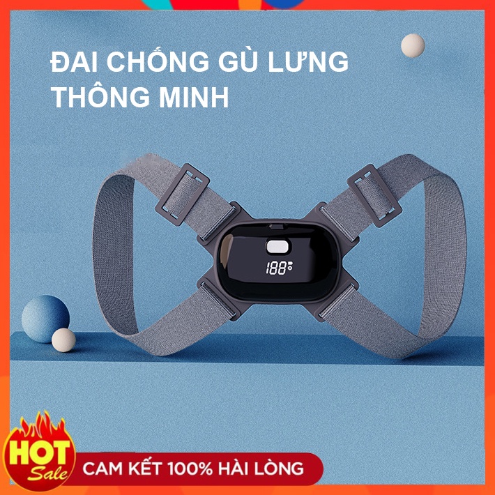 Đai chống gù lưng trẻ em, nam nữ thông minh Smart Pose thế hệ mới 2022 - dòng đai gù lưng cực hiệu quả từ Nhật Bản