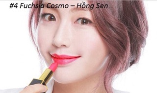 Son Plumeria màu 06 đỏ hồng
