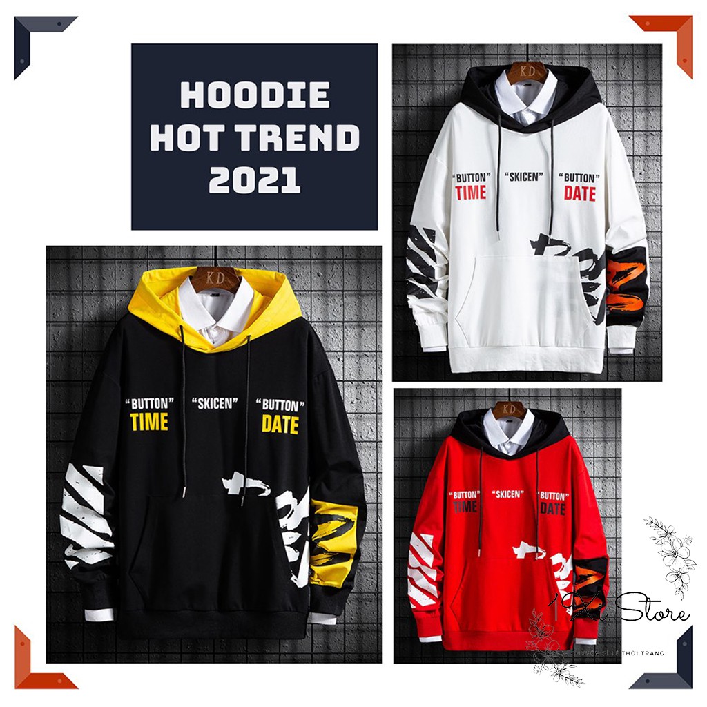Áo hoodie nam nữ nỉ bông dày dặn, Áo nỉ nam nữ hoạ tiết