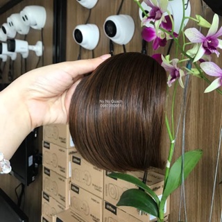 Tóc giả mái ngố dầy