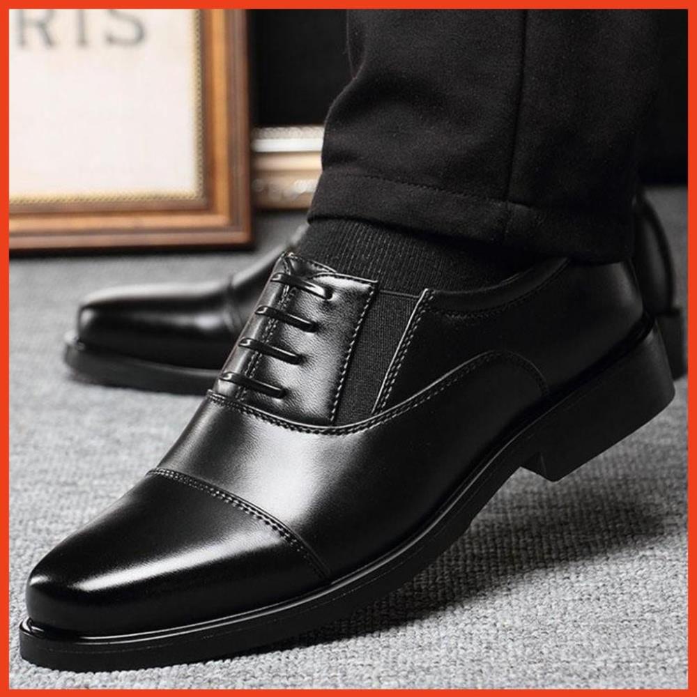 Giày Nam Công Sở Lịch Lãm Kiểu Dáng Giả Dây Cột Phù Hợp Mọi Lứa Tuổi size 39 đến 43 (ĐÓNG HỘP) 🤘