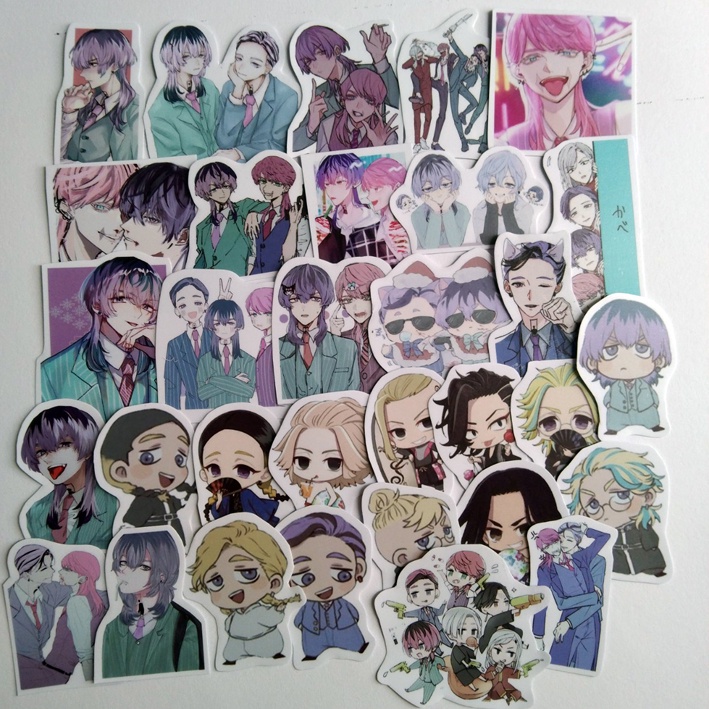 Sticker hình dán Rindou Haitani Sanzu Tokyo Revengers ảnh dán Haitani Tokyo Revengers