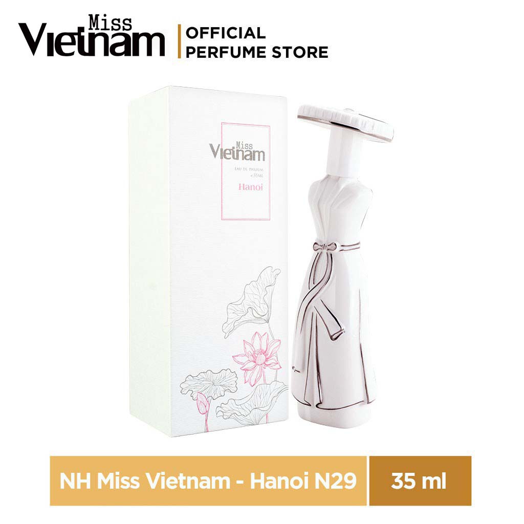 Nước hoa Miss Việt Nam – gốm sứ N29 - Hà Nội (Công ty Mỹ Phẩm Sài Gòn)