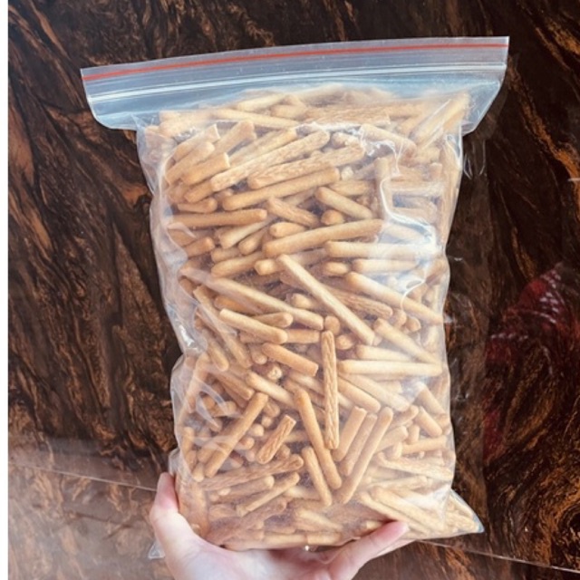 bánh quy đũa mặn hàng Sài gòn siêu thơm ngon túi 1kg