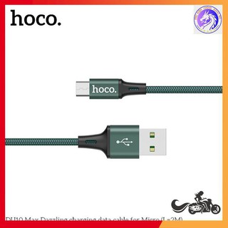 Cáp Sạc Nhanh Dây Dù Micro USB -Lightning -Type C 3.0A Hoco DU10 Max - Dài 2M