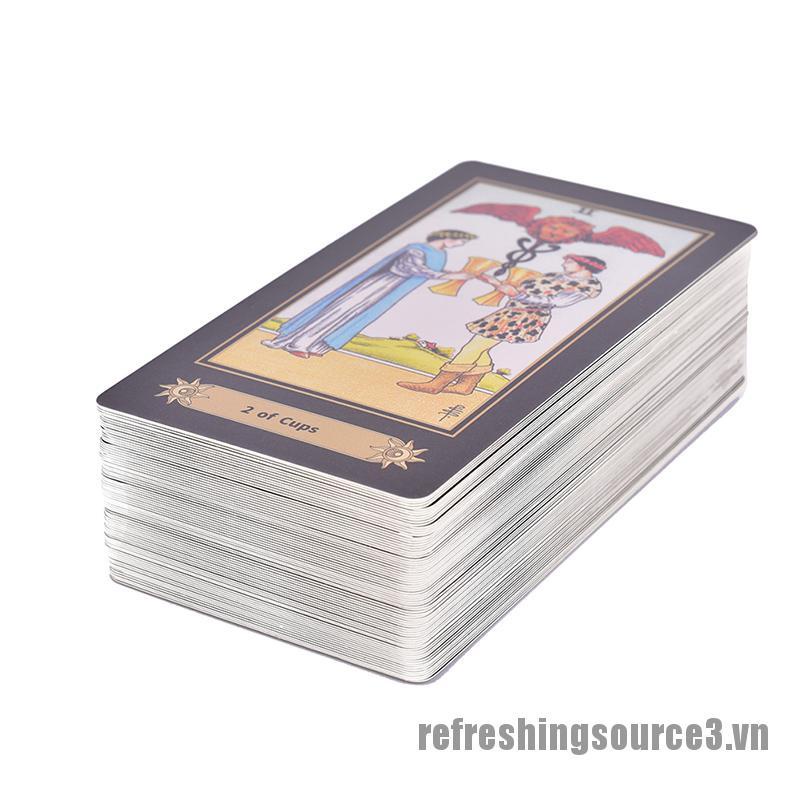Bộ Bài Tarot Waite Rider 78 Lá Tiếng Anh