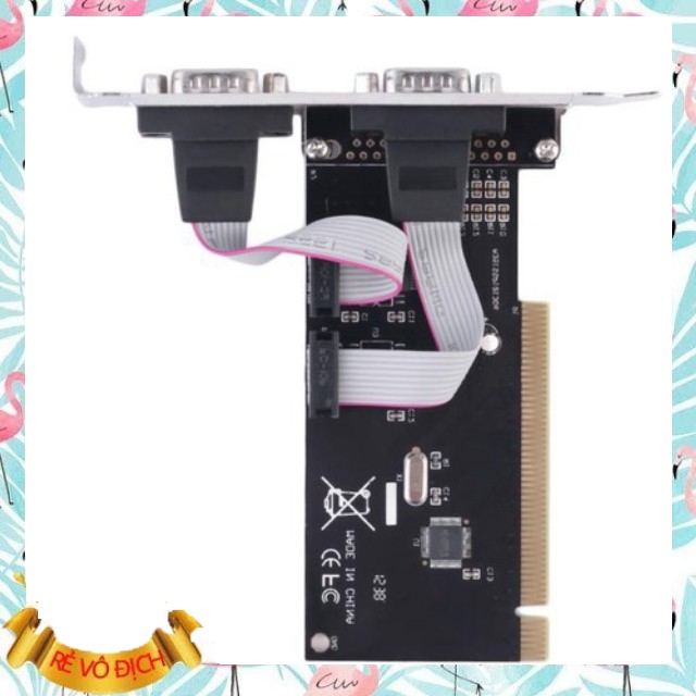 Card máy tính giá rẻ (Xả Kho) Card máy tính chuyển đổi cổng PCI sang Com  ĐẢM BẢO CHẤT LƯỢNG.CPLH .x