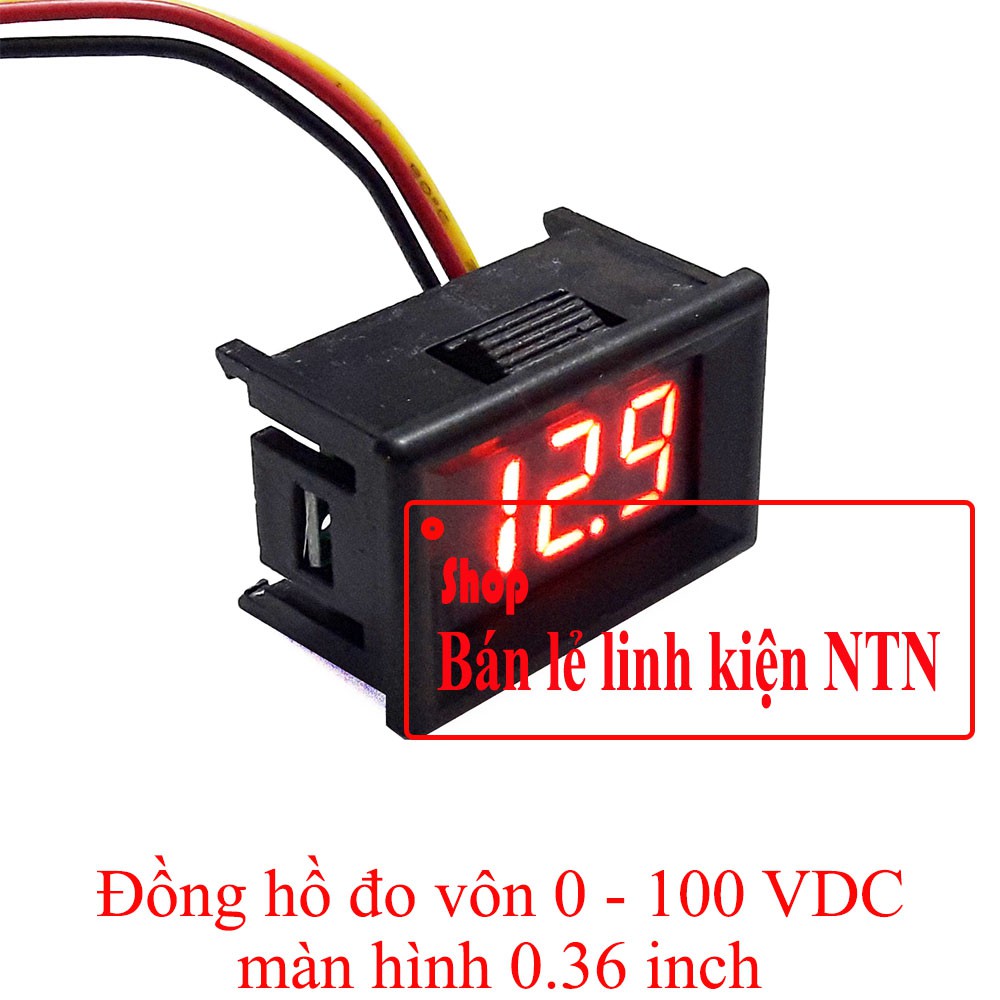 Đồng hồ đo vôn 0 -100 VDC