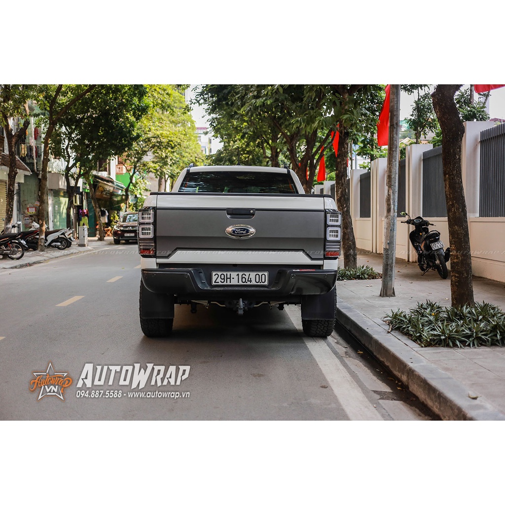 Tem họa tiết xe Ranger Hoonigan - Tem họa tiết ô tô Ford, tem dán sườn xe, dán cốp xe thể thao