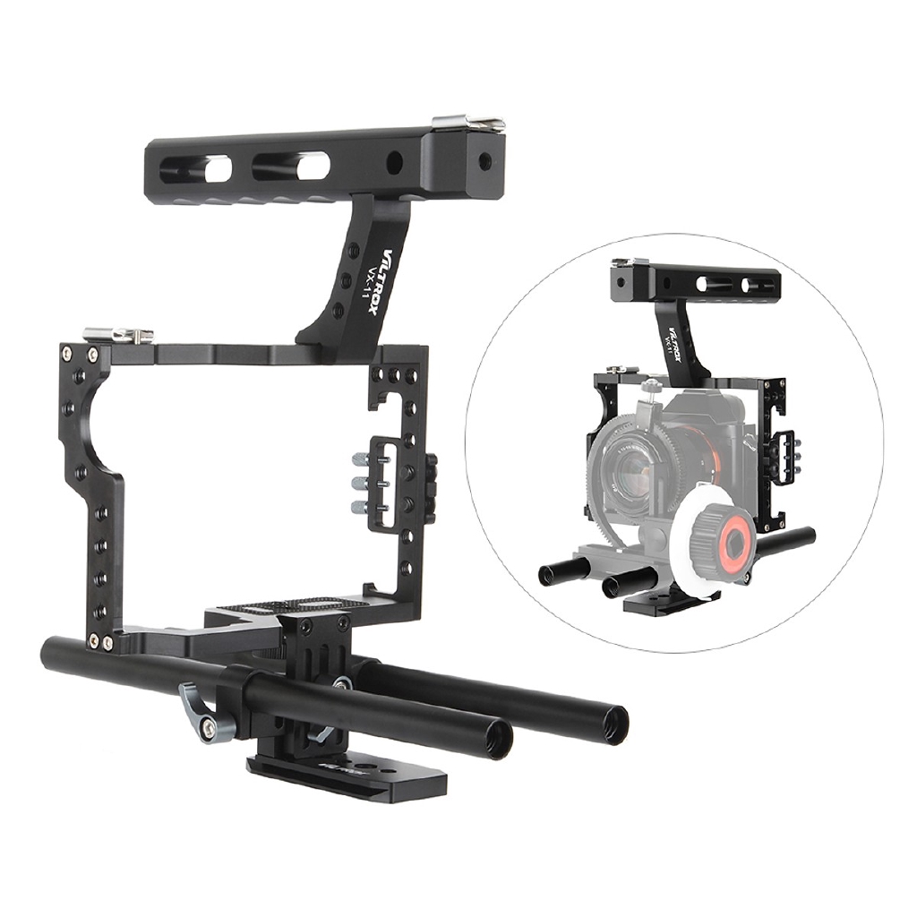 Khung máy ảnh Sony A73 A7S3 A7R3.... - Viltrox VX-11