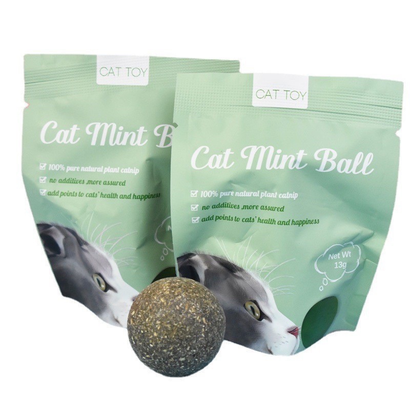 Viên cỏ bạc hà gắn tường cho mèo