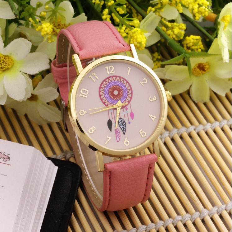 Đồng Hồ Nữ MoNET Dây Da Kiểu Dáng Hàn Quốc Cực Đẹp