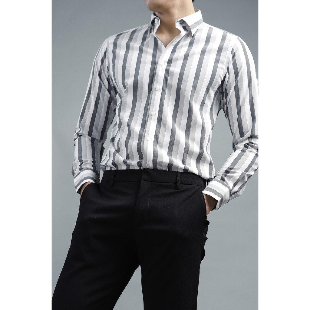 Áo Sơ mi nam BEN & TOD họa tiết cotton cao cấp co giãn phong cách đơn giản công sở 20070 | BigBuy360 - bigbuy360.vn