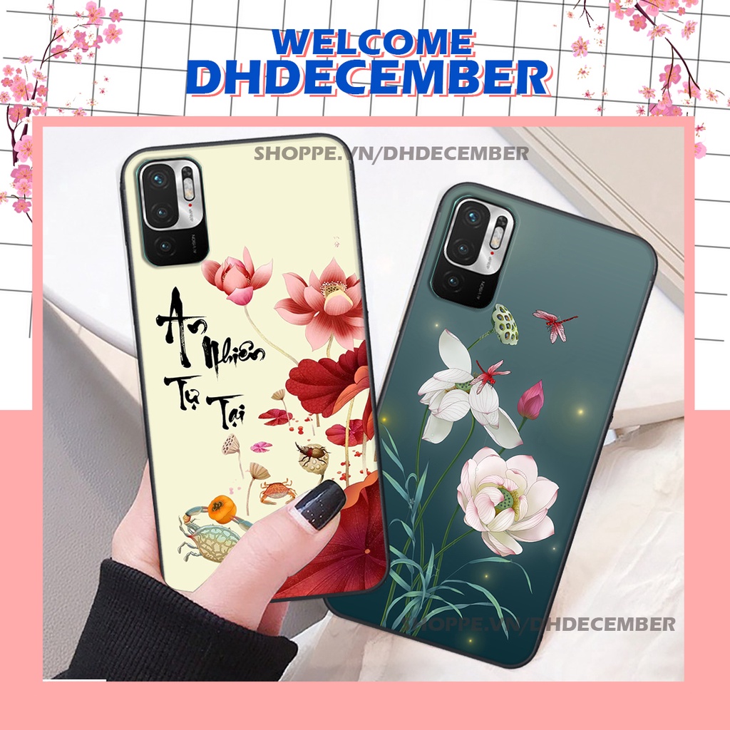 Ốp lưng Xiaomi REDMI NOTE 10 5G in hình thư pháp tâm an vạn sự an ,mã đáo thành công SIÊU CHẤT
