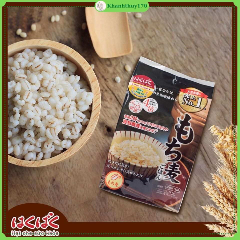 Hạt Đại Mạch HakuBaku  - Giàu chất xơ hỗ trợ giảm cân và kiểm soát đường