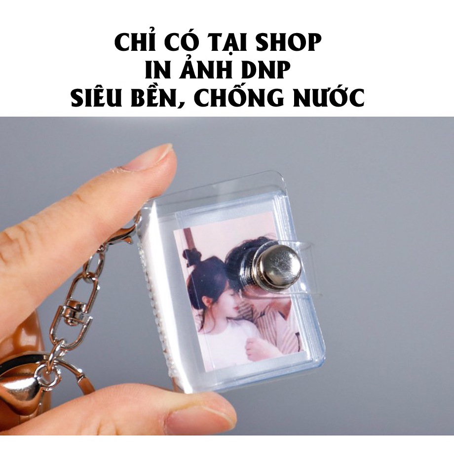 Album móc khóa + 28 ảnh in theo yêu cầu, móc khoá