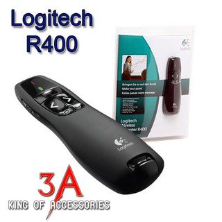 Bút Trình Chiếu -Bút Chỉ Laser Logitech R400