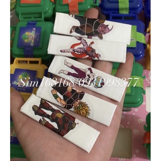 1 tép :kẹo gum thổi kèm hình xăm