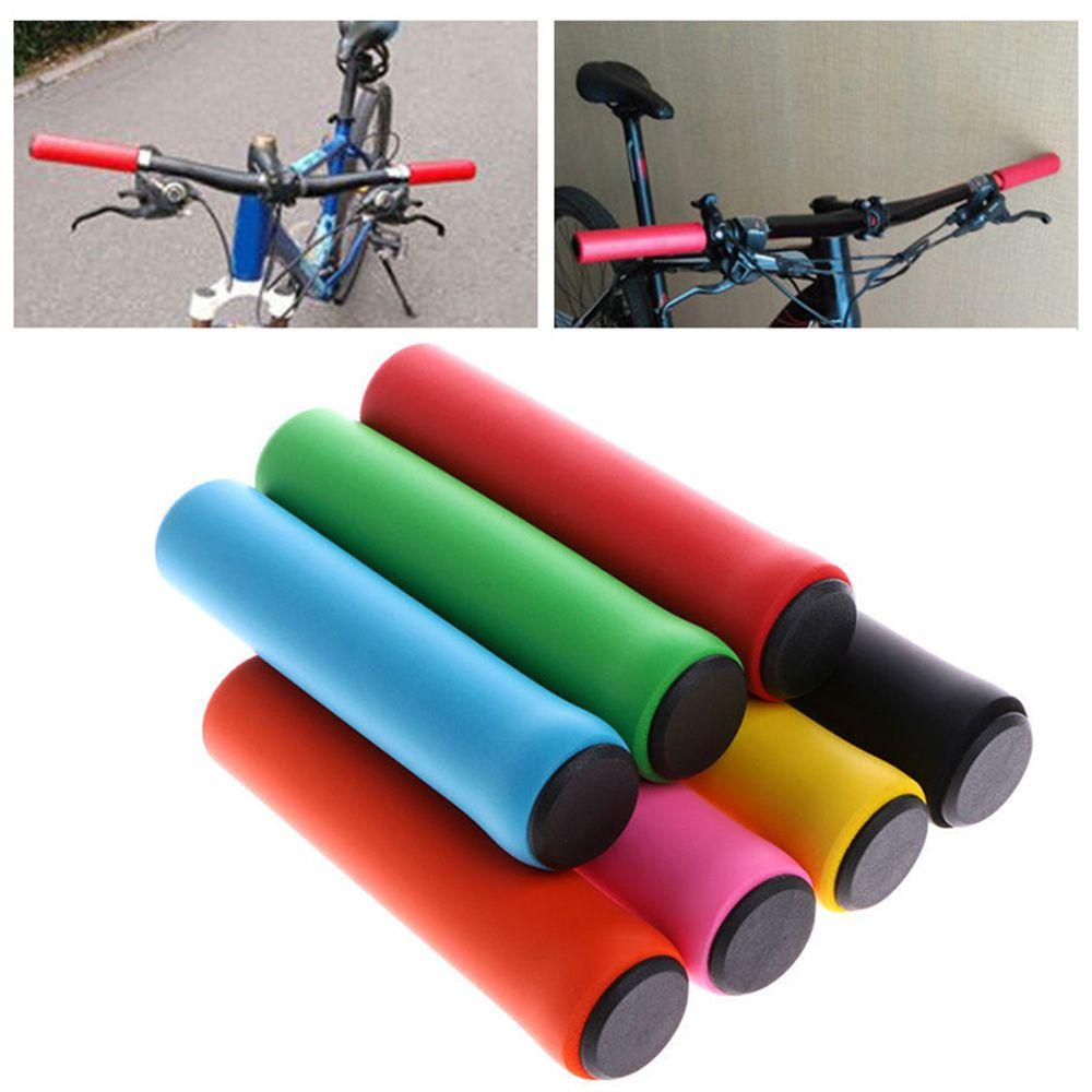1 Cặp Bọc Tay Lái Xe Đạp Hấp Thụ Sốc Siêu Nhẹ Chống Trượt