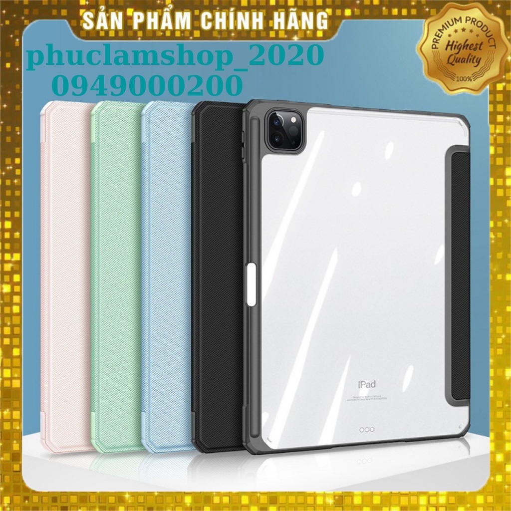 Bao da Dux Ducis Toby Series Case cho iPad Pro 11.0 inch 2018 2020 2021 iPad Air 4 10.9 inch iPad 10.2 Gen 7 8 9 Mini 6