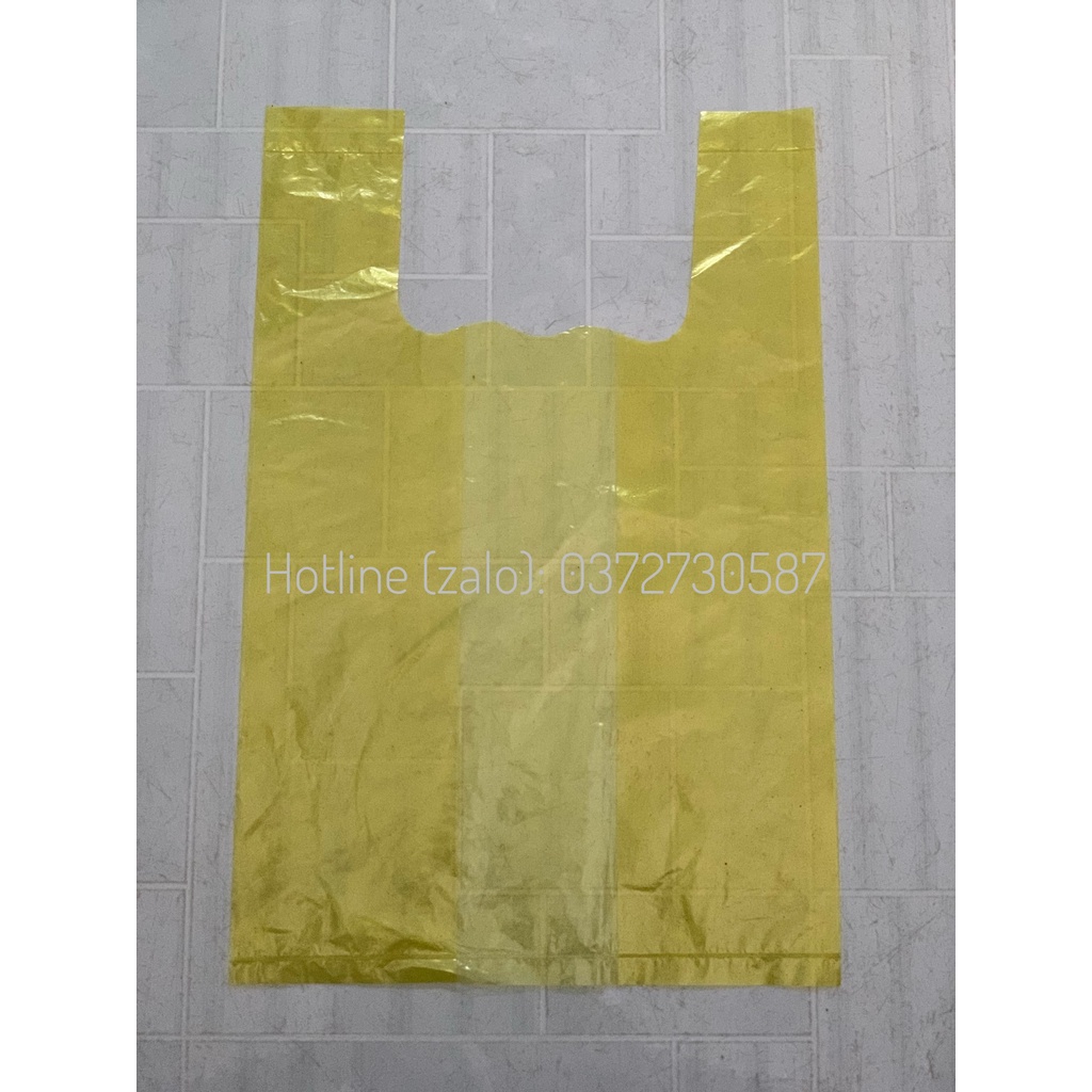 Túi xốp pe bóng mỡ màu 2 quai đủ size