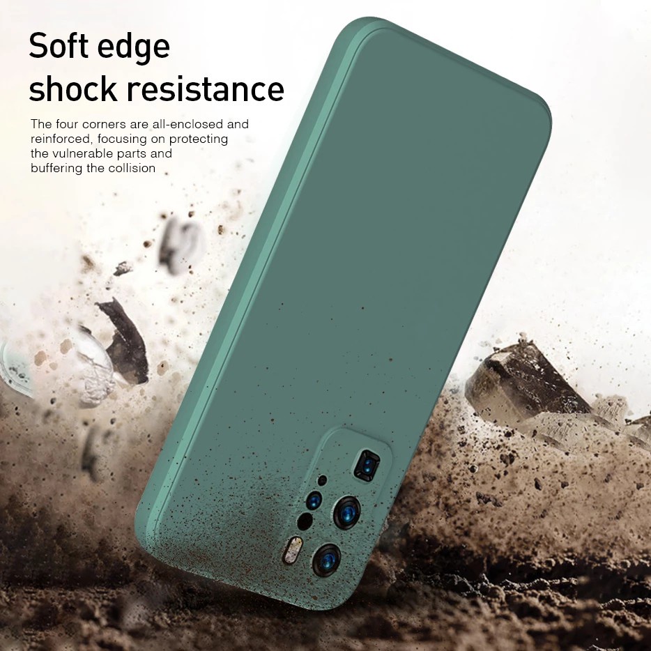Ốp điện thoại silicone dẻo viền vuông cho OPPO A16S A54S F19 F19S A16 A74 A95 4G REALME 7 GT Q3 C21 PRO 4G 5G RENO 6 4G